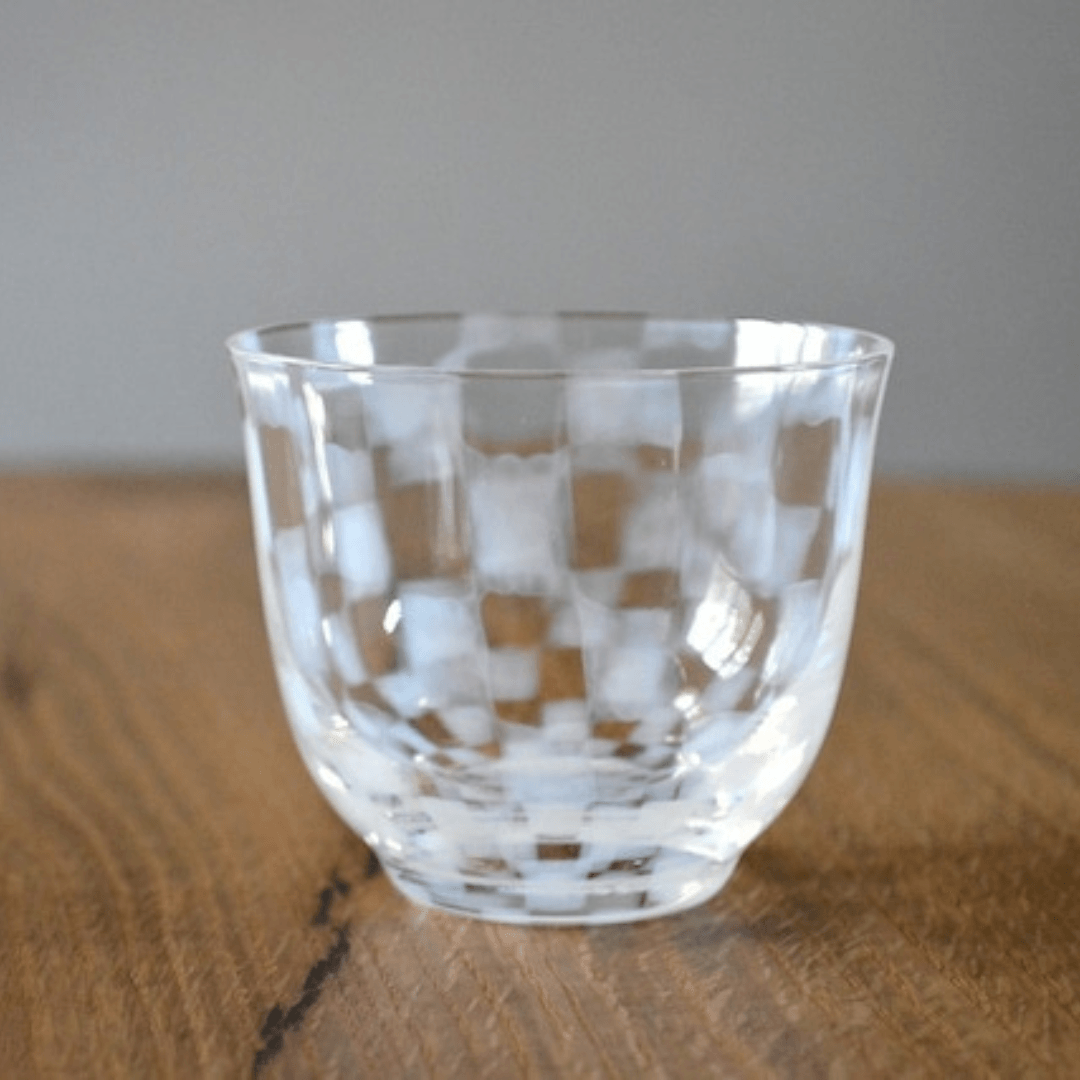 Hirota Taisho Roman glass cold tea Ichimatsu 140ml - J Mart