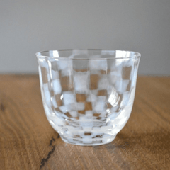 Hirota Taisho Roman glass cold tea Ichimatsu 140ml - J Mart