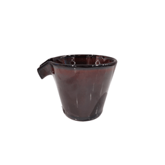 Ceramic Urushi brown sizuru sake bottle - J Mart