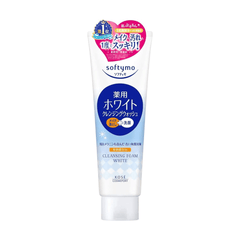 Kose softymo medical whitening makeup remover+face wash 190g - J Mart