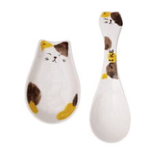 Naughty cat spoon set MIKE - J Mart
