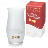 ISHIZUKA ADERIA gentle beer glass-bow tie 420ml - J Mart