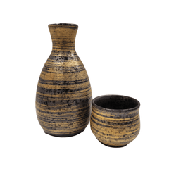 Ceramic sake bottle small - J Mart