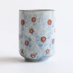 Japanese hand-painted illustration tea cup