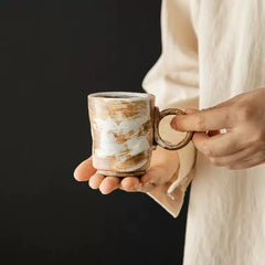 Terracotta Vintage Coffee Cup mocha brown