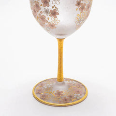 ISHIZUKA ADERIA EL DORADO sakura wine glass set 540ml*2
