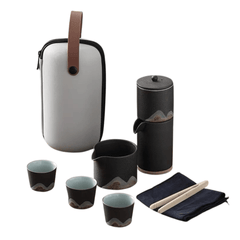 Travel bag with 1 Tea pot 5 cups - J Mart