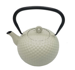 Cast Iron Teapot-White 1.0L