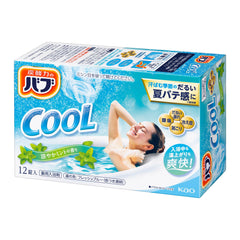 Kao Bath ball cool mint scent 12 tablets - J Mart