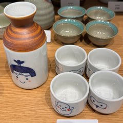 Bundle Set-Ceramic Sake Set 6