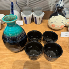 Bundle Set-Ceramic Sake Set 8