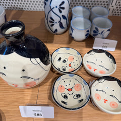 Bundle Set-Ceramic Sake Set 9