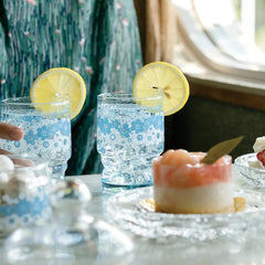 ISHIZUKA ADERIA drinking glass set-Hananowa 235ml*2 - J Mart