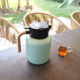 SAMADOYO stewing teapot with digital temperature display 1500ml (mint)