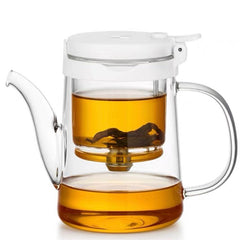 550ml Bonston Piayi Glass Tea pot with Glass infuser (Glass Handle) - J Mart