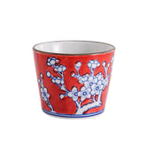 Plum Blossom Ceramic Cup – Hand-painted Underglaze Series