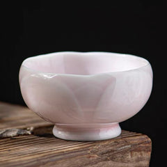 Handcrafted Lotus Flower Ceramic Bowl Series