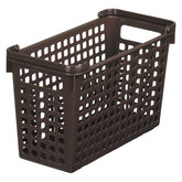 Fit Stackable Basket slim brown