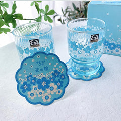 ISHIZUKA ADERIA drinking glass set-Hananowa 235ml*2 - J Mart