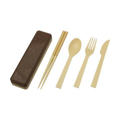 GO OUT CUTLERY Military(Brown olive) - J Mart
