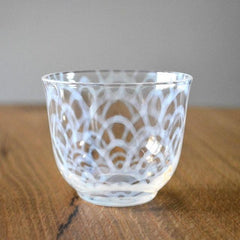 Hirota Taisho Roman glass cold tea wave 140ml - J Mart