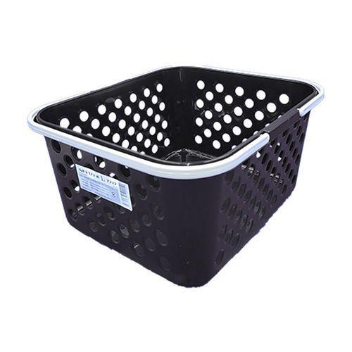 Large Versatile Basket with Handle Black - J Mart