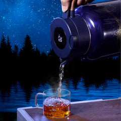 SAMADOYO stewing teapot with digital temperature display 1300ml (Galaxy)