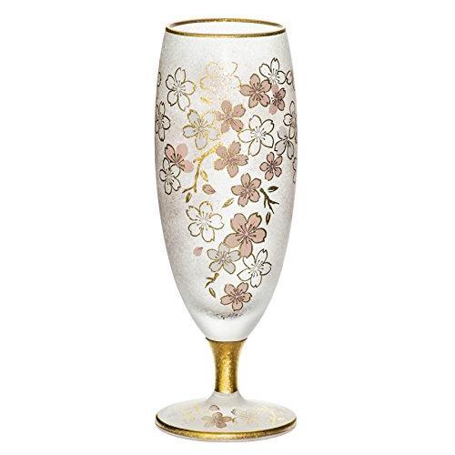 ISHIZUKA ADERIA EL DORADO sakura sake glass 125ml - J Mart