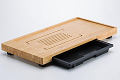 SAMADOYO bamboo tea serving tray 52cmx25cmx5.2cm - J Mart