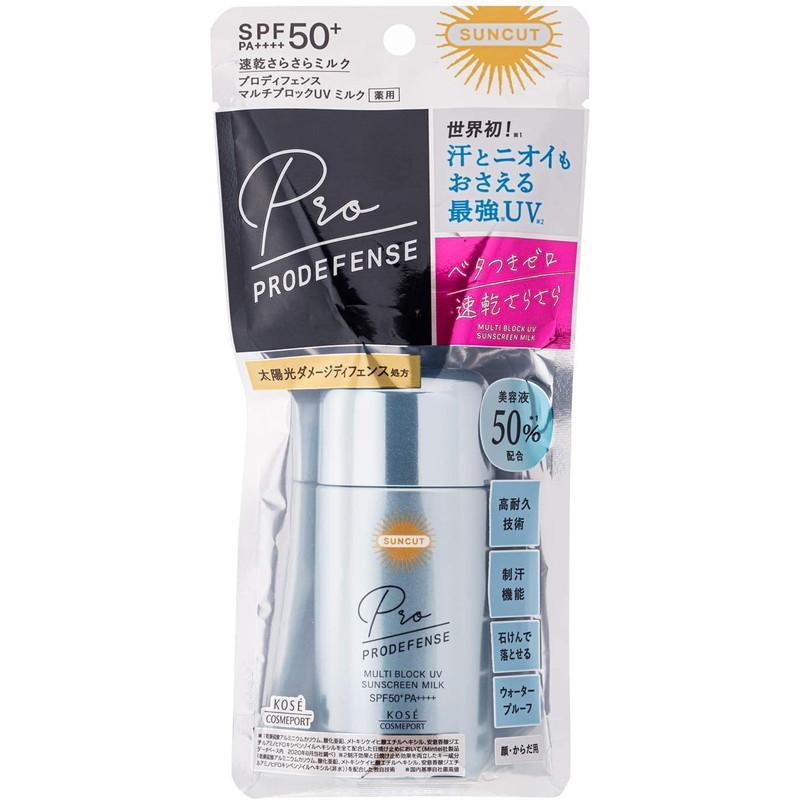 Kose Cosmeport Suncut prodefence multi block UV milk waterproof 60ml - J Mart