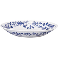 Moomin Blue Floral Pasta Plate 22cm