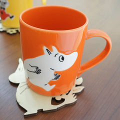 Moomin Mug with Wooden Coaster 300ml (Moomin)