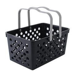 Medium Versatile Basket with Handle Black - J Mart