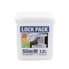 Lock Pack Food Storage Container - Slim M 1.2L