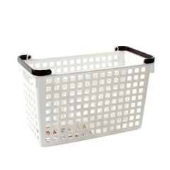 Basket-w/Handles Brown 12.5x26x16.5cm - J Mart