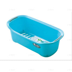Bath Cleaning Plastic(PP) Blue - J Mart