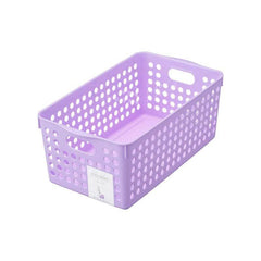 Stock Basket Wide Light Purple - J Mart