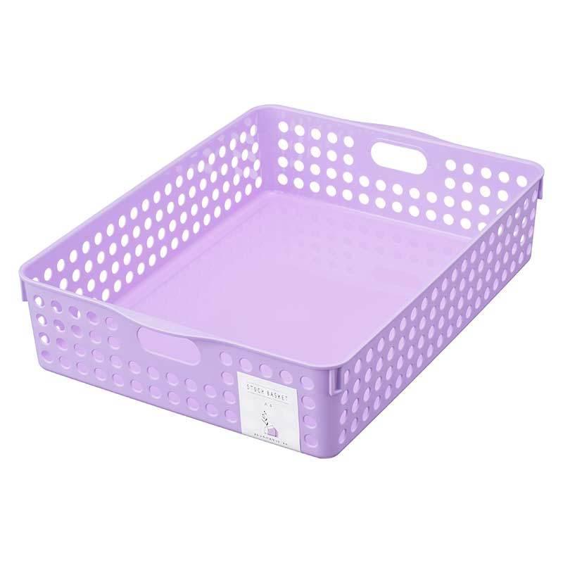 Stock basket A4 light purple - J Mart