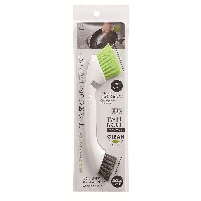 Twin brush (White) 03170 - J Mart