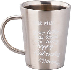 Moomin Stainless Steel Double-walled Mug 360ml (Moomin Letter)