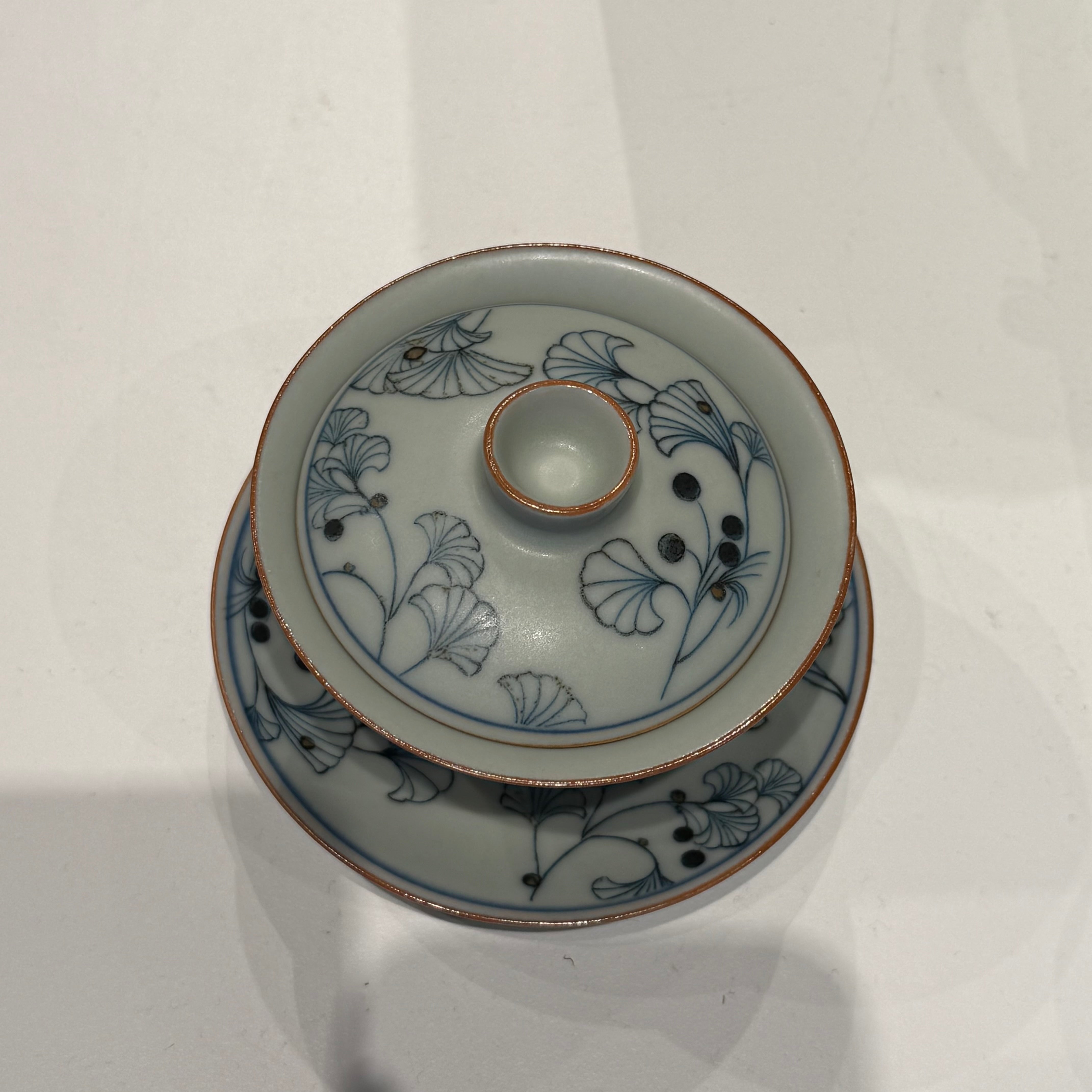 Blue and White Porcelain Gaiwan – Traditional Motif Series