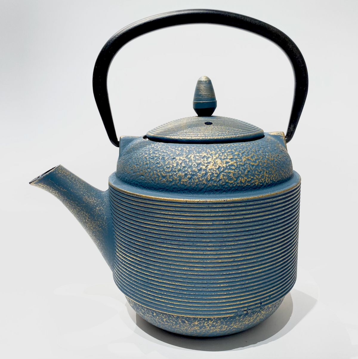 Cast Iron Teapot-Light Blue