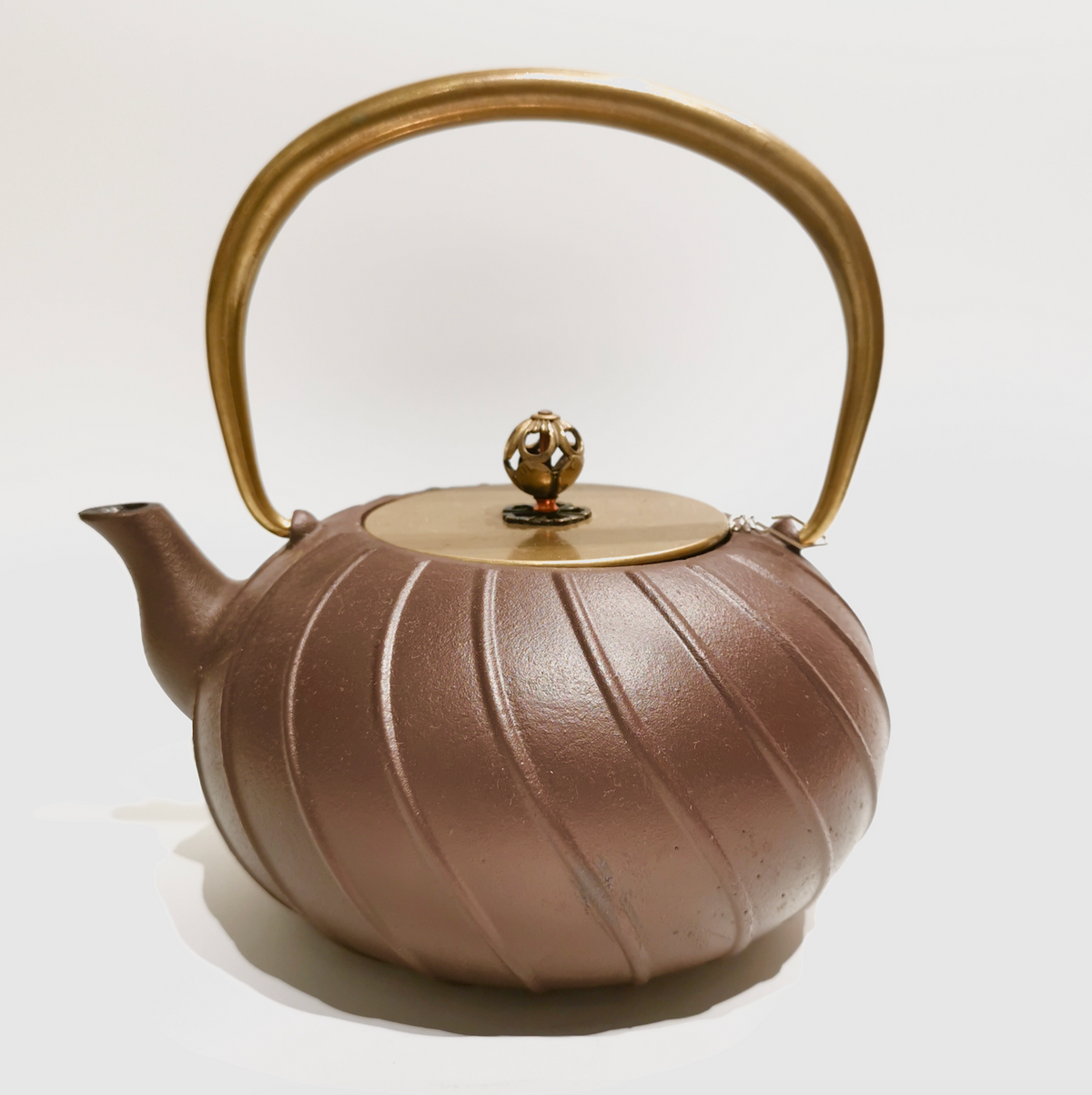 Cast Iron Teapot-dark brown