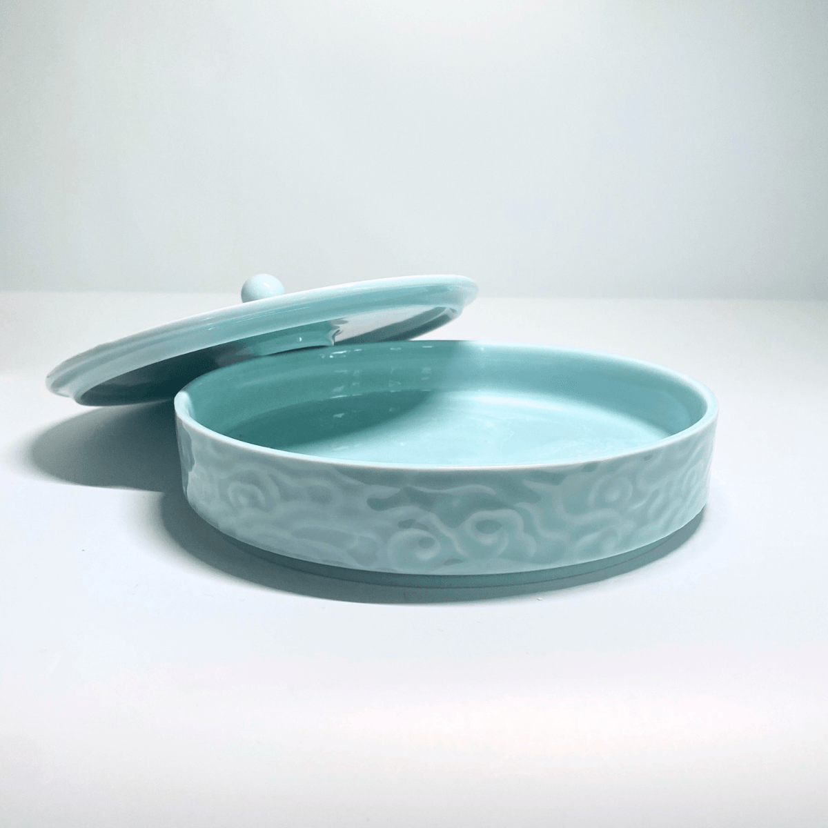 JDZ Fruit Plate Light Blue - J Mart