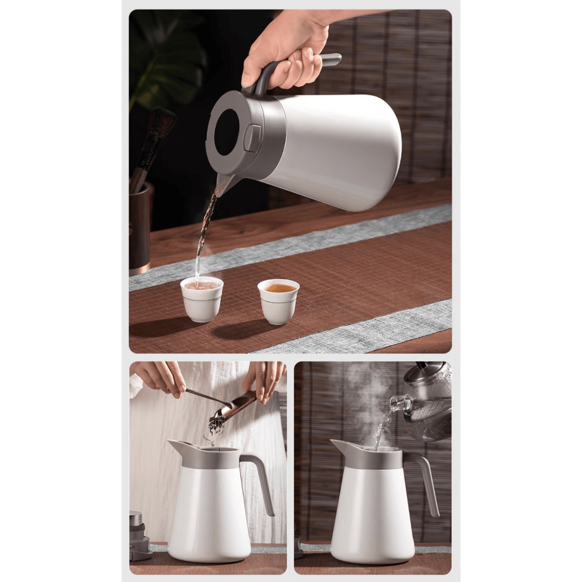 SAMADOYO stewing tea pot 1300ml (blue) - J Mart