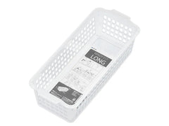 Stock Basket long white