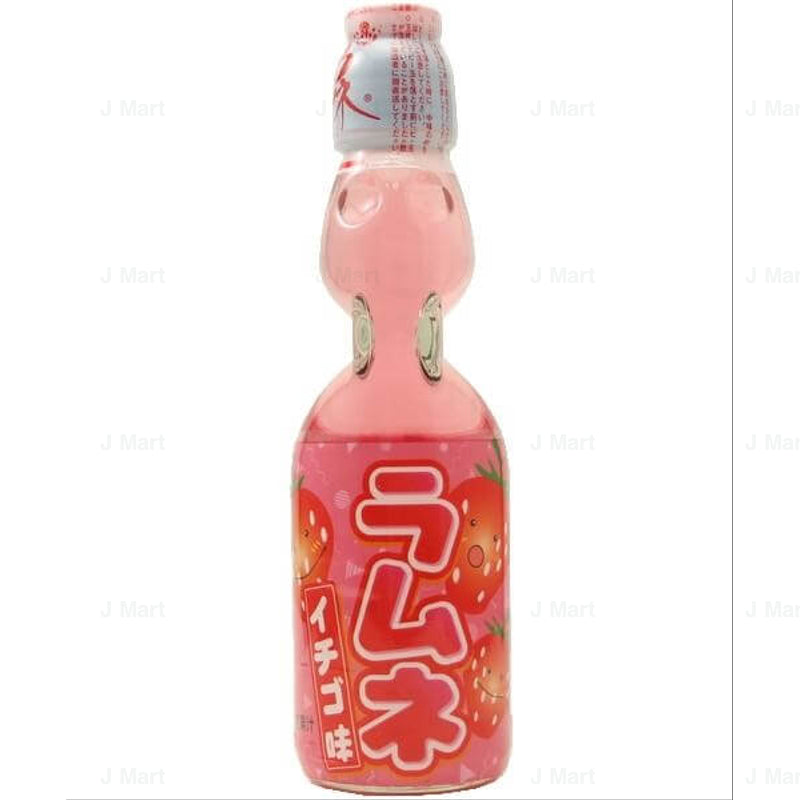 HATA KOSEN Ramune Drink (Strawberry)