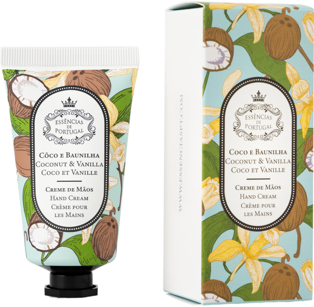 Essências de Portugal Natura Hand Cream - Coconut and Vanilla