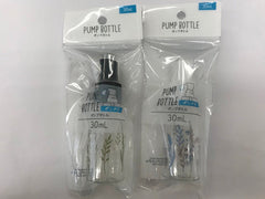 Pump bottle 30ml Botanical pattern