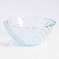 glass bowl (blue)